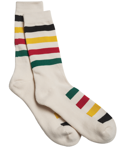 GLACIER STRIPE CREW: NATURAL / MD