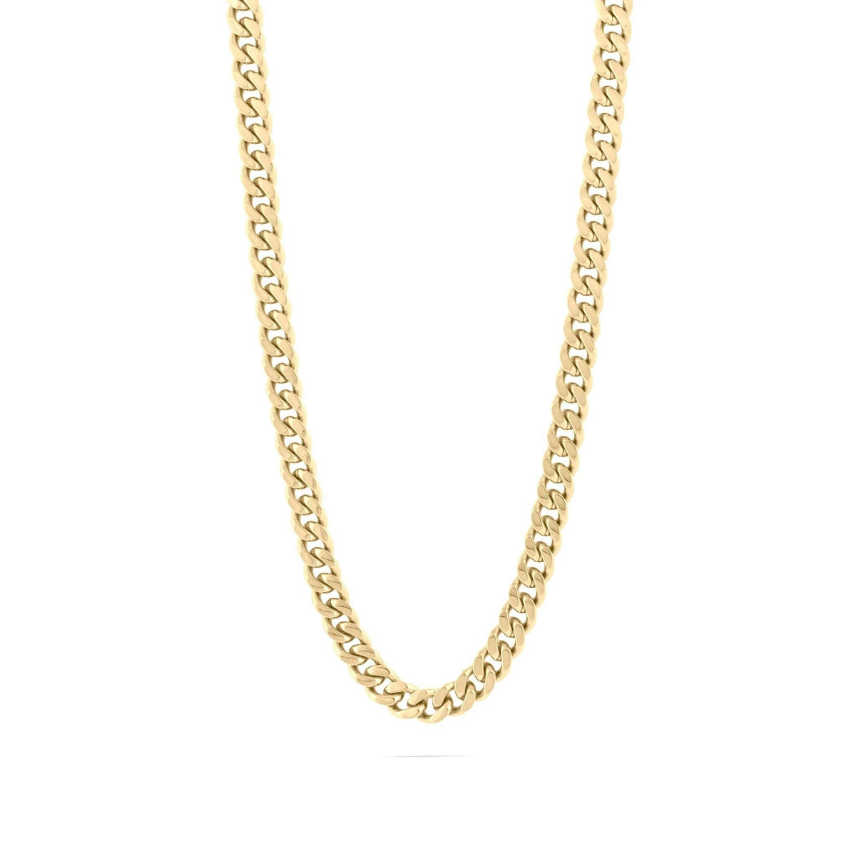 14K Gold Filled Plus™ Diamond Cut Curb Chain: 24" / 1.4mm