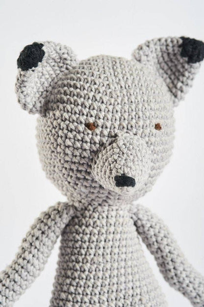 Luca the Fox - Handmade Kids' Doll from 100% Natural Cotton
