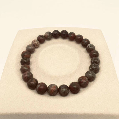 8MM Elastic Natural Stone Bracelets - CS: Phoenix stone