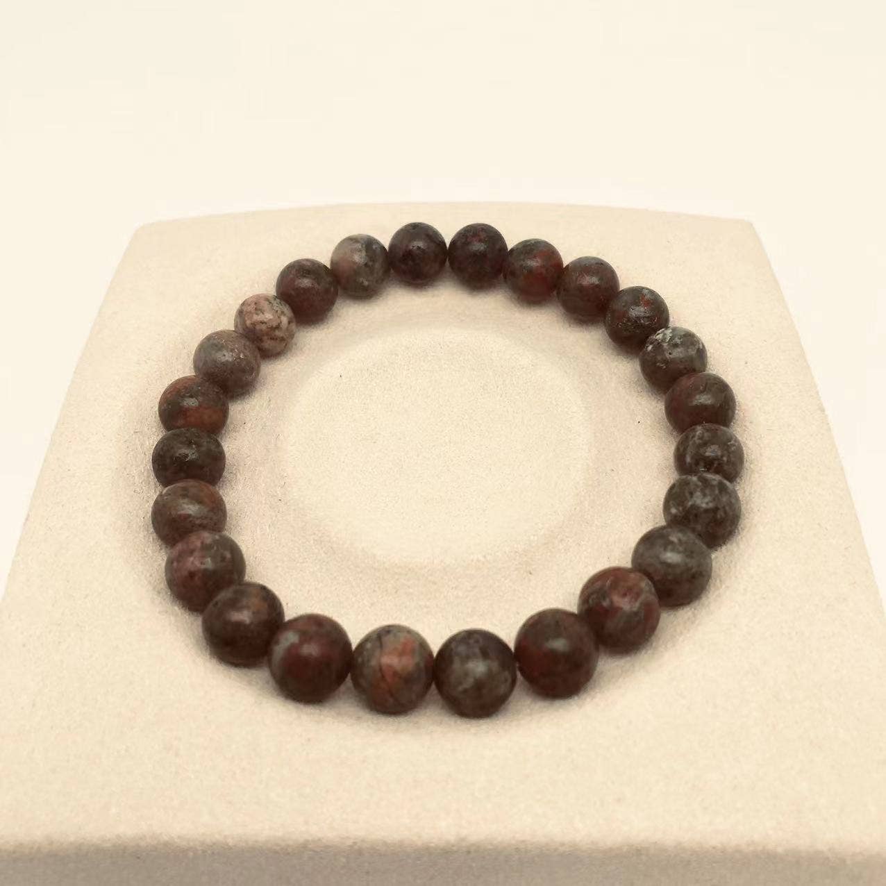 8MM Elastic Natural Stone Bracelets - Amethyst
