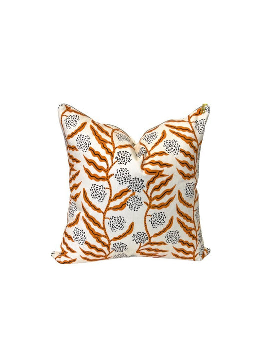 INCLUDES INSERT! 15x15 | Cover Only | La Ville Vine | Designed by Holli Zollinger | Dogwood Denim Pillow Cover | Machine Washable 15x15