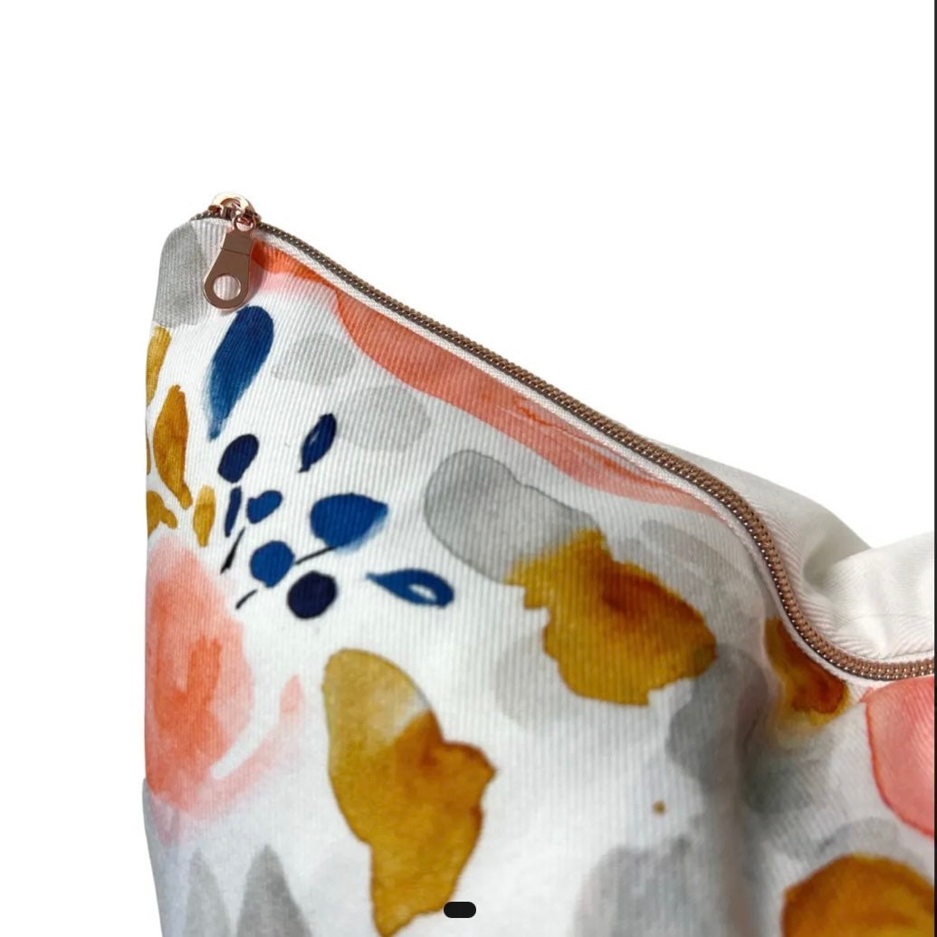 Cover Only | Genevieve Floral | Designed by Crystal Walen | Grandmillennial Accent Pillow