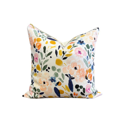 Cover Only | Sierra Floral | Designed by Crystal Walen | Grandmillennial Accent Pillow