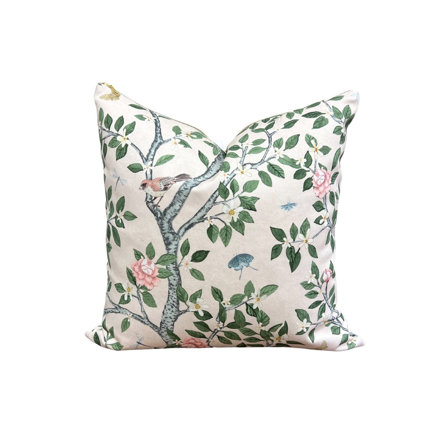 Cover Only | Climbing Citrus Grove | Designed by Danika Herrick | Grandmillennial Accent Pillow