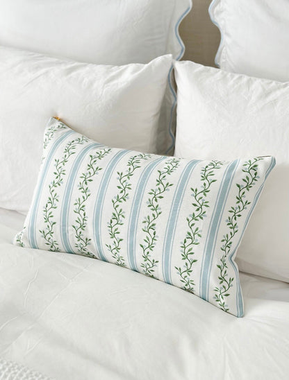 Cover Only | Libby Stripe | Designed by Danika Herrick | Grandmillennial Accent Pillow