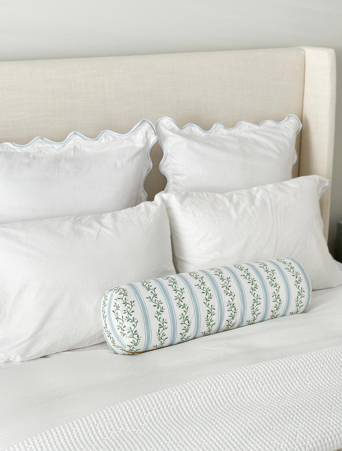 INCLUDES INSERT! | Curated by Shopped by Ashley: Libby Stripe Bolster |Grandmillennial Grouping | Designed by Danika Herrick