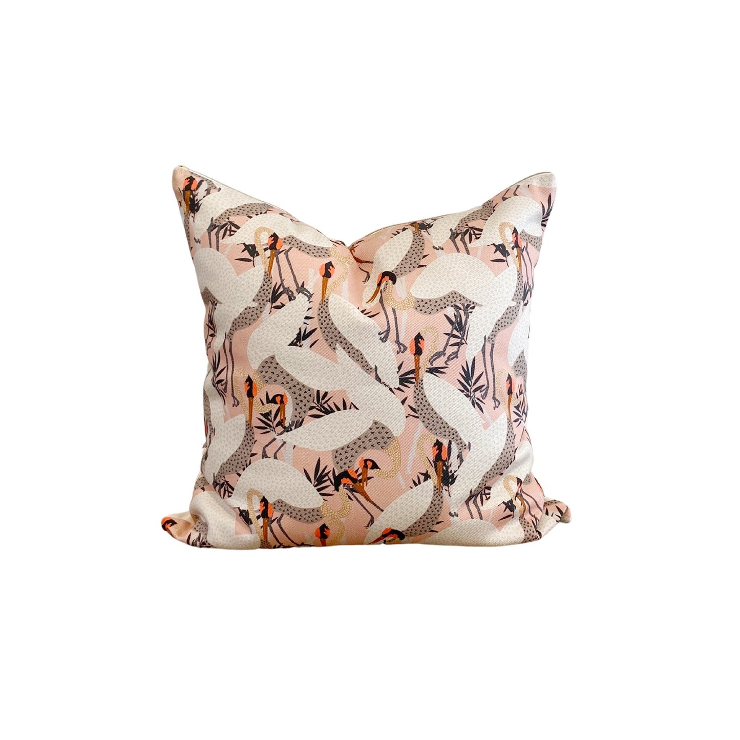 Vintage Herons Pillow Cover - Designed by Holli Zollinger