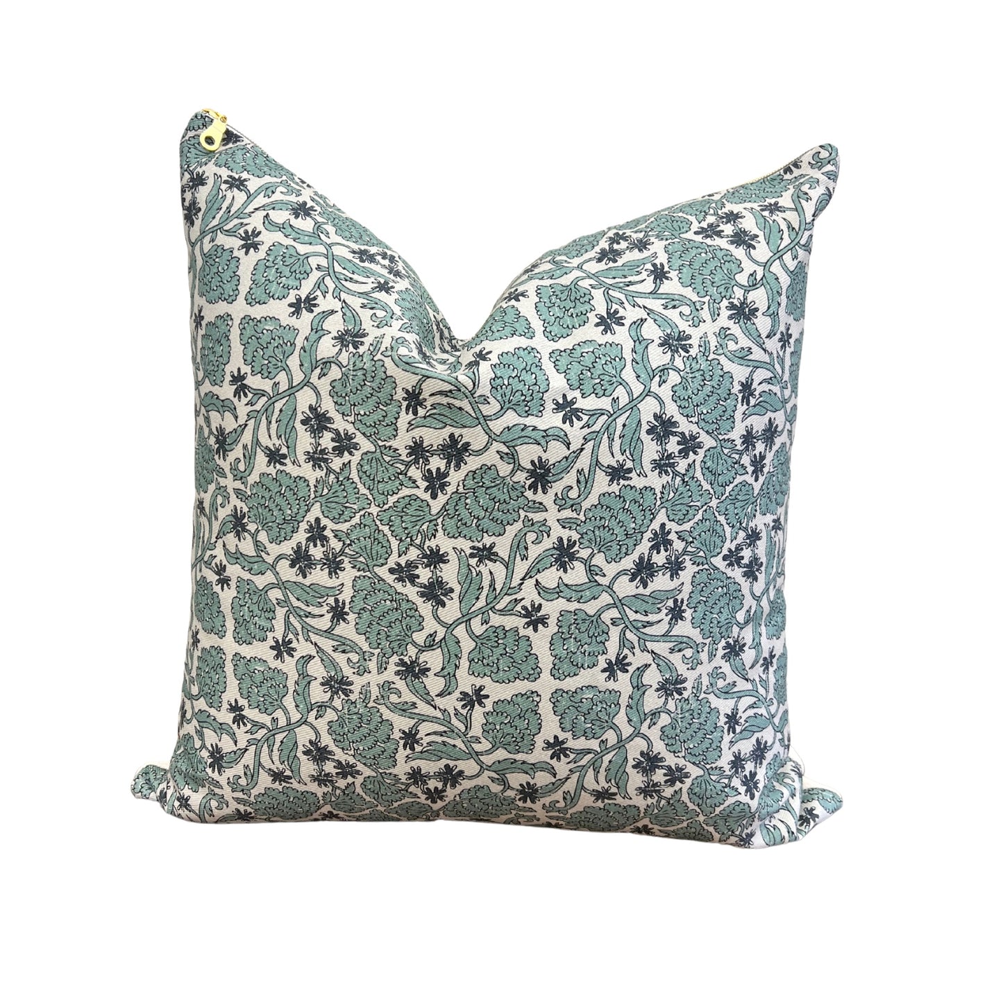 Koko Teal Pillow Cover - Designed by Holli Zollinger