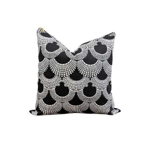 Ruth Bader Ginsberg Dissent Collar Black Pillow Cover