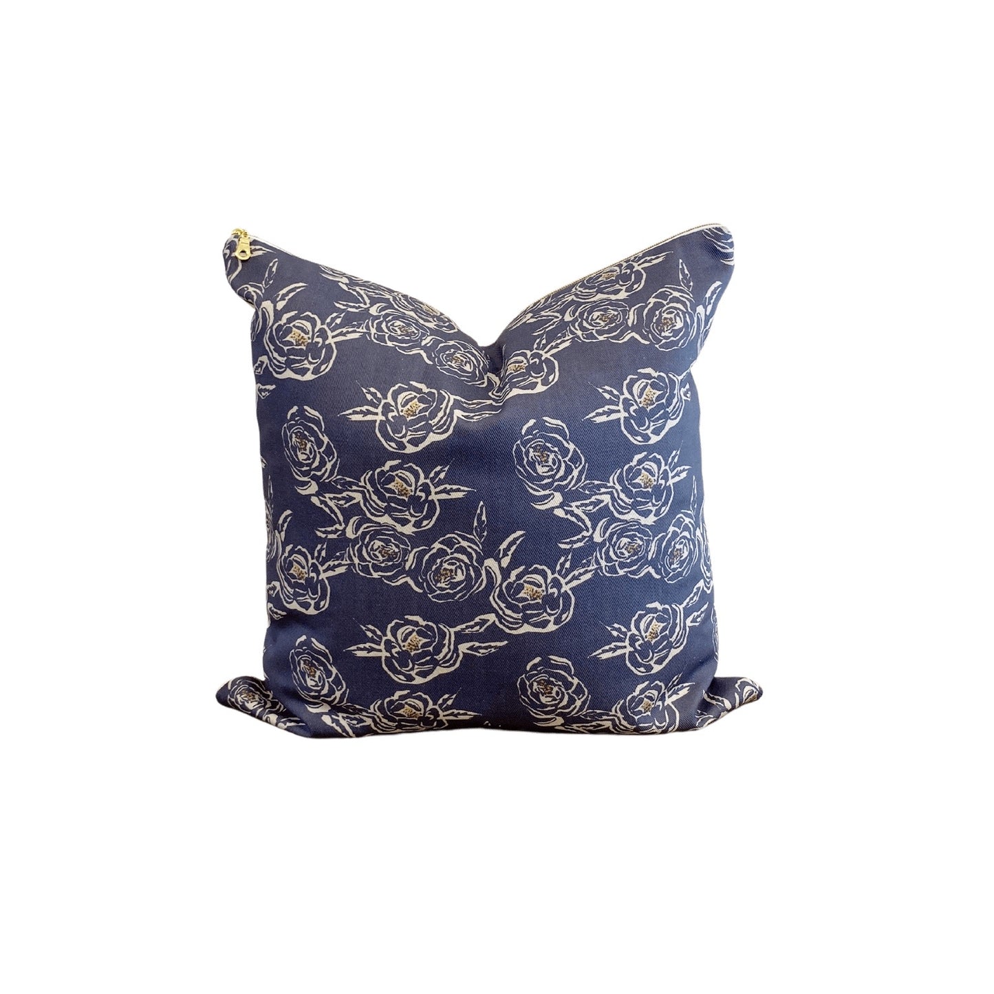 Rosa Denim Pillow Cover - Designed by Holli Zollinger