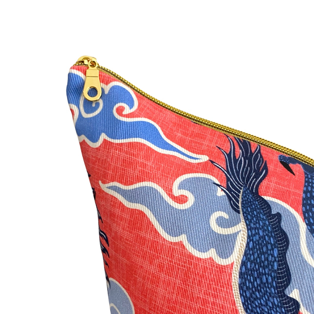 Chinoiserie Dragons Pillow Cover