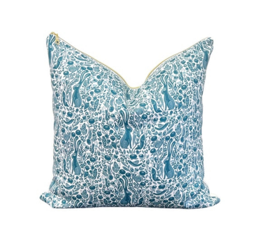 Hare Woodland Forest - Teal