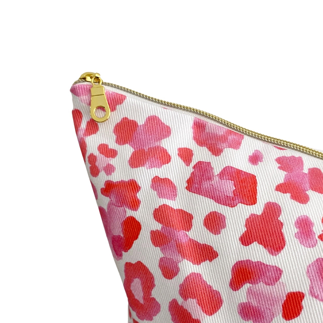 Pink Leopard Print Pillow Cover - Designed by Danika Herrick