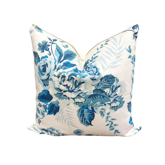 Retro Roses Regency Pillow Cover