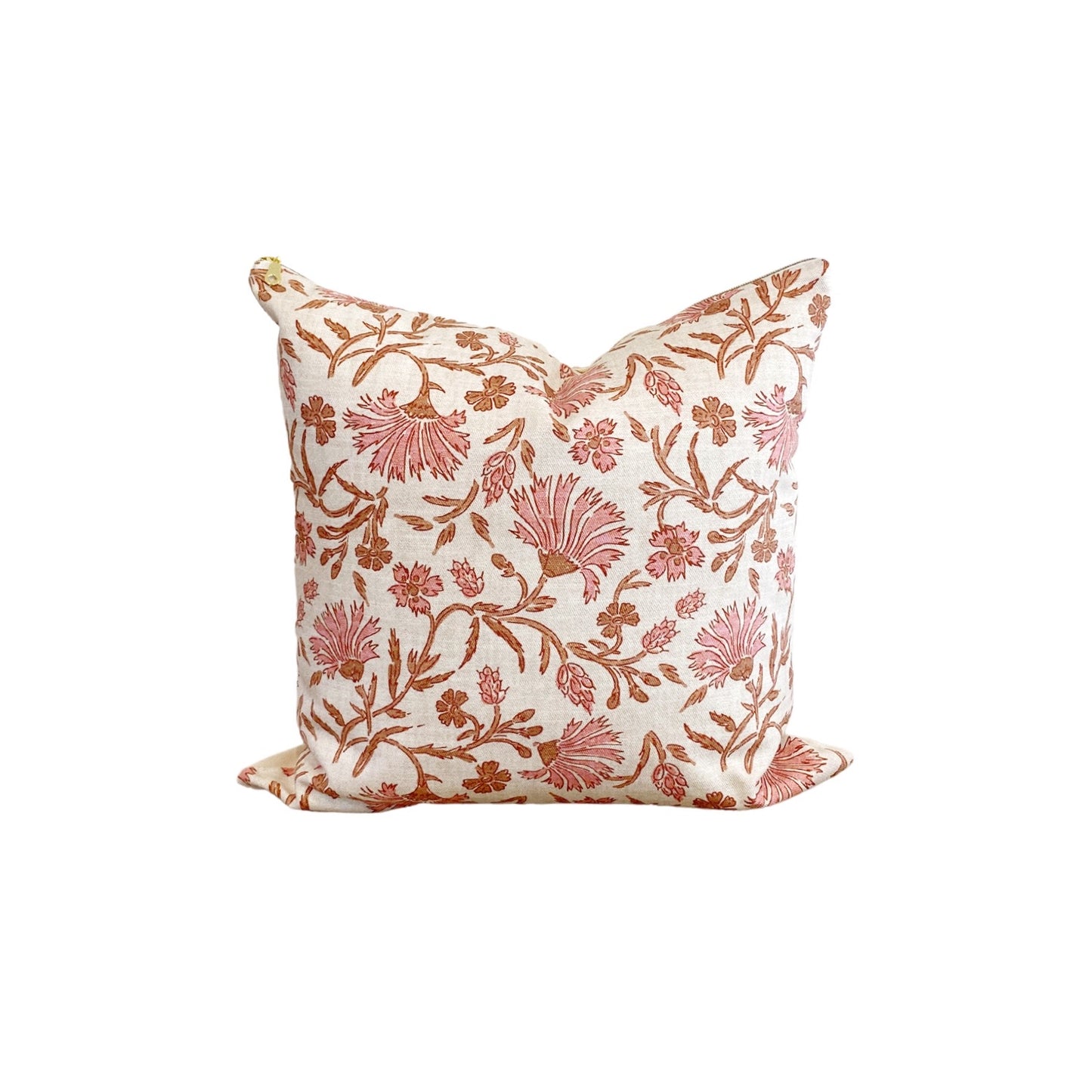 Kalami Floral Mauve Pillow Cover - Designed by Holli Zollinger