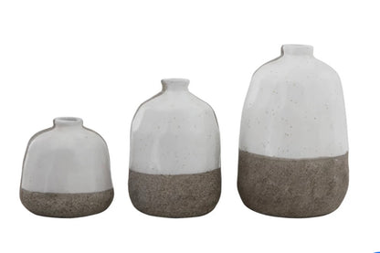 Terra Cotta Vase (set of three)