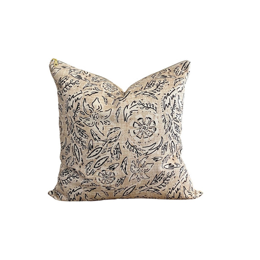 Flora Rustic Pillow Cover - Designed by Holli Zollinger