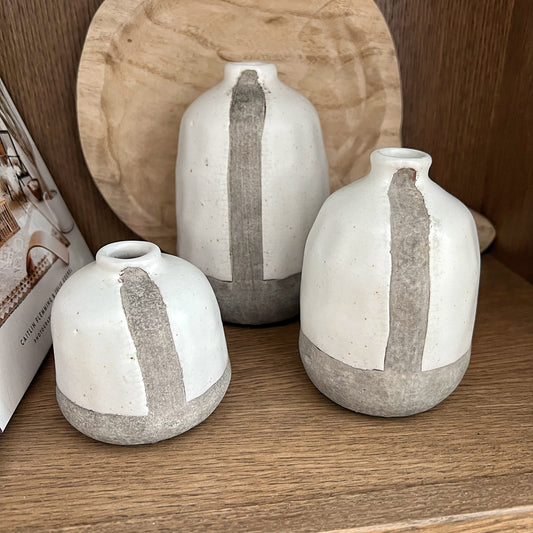 Terra Cotta Vase (set of three)